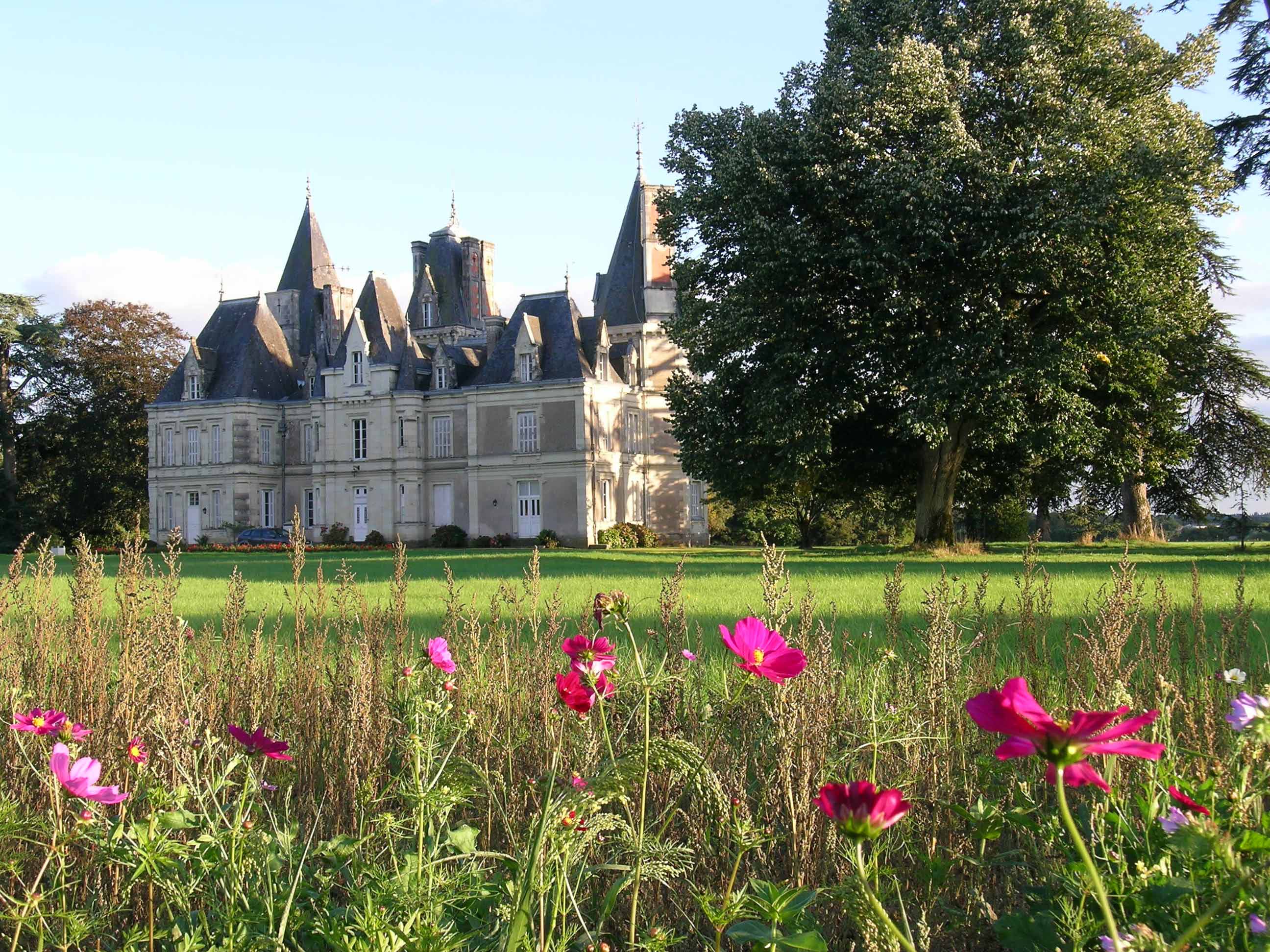 Le Parc du Château du Martreil en Anjou